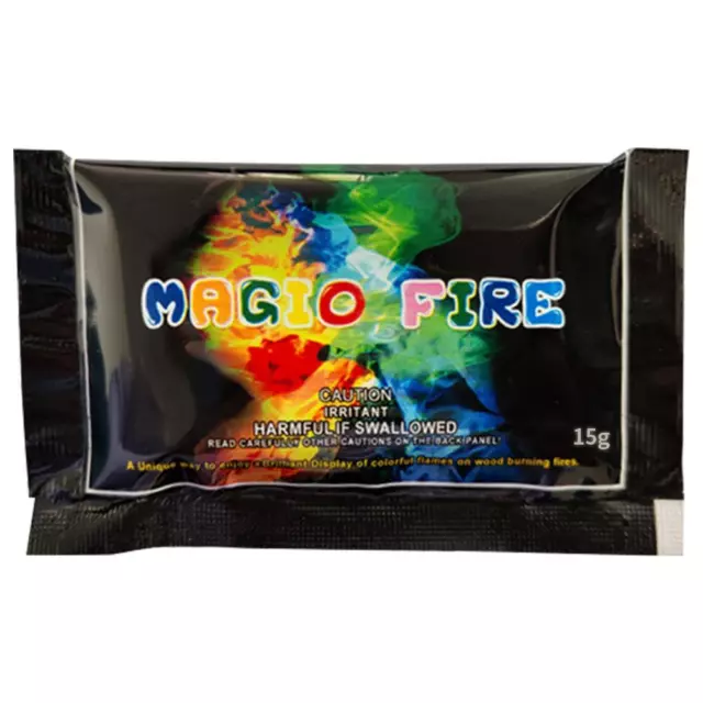 Paquetes de accesorios brillantes atmósfera para cambiar de color fuego para fiestas llamas (15 g)