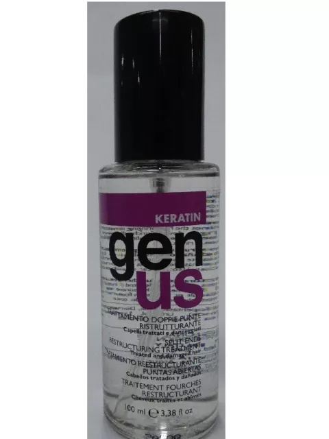 Genus  Gocce Alla Cheratina Serum Per Capelli Trattati Danneggiati Keratin 100Ml
