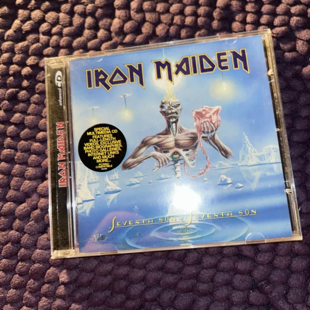 Iron Maiden •Seventh Son Of Seventh Son • Multimedia Cd • 1998
