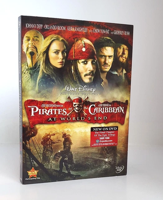 PIRATES OF THE Caribbean: At Worlds End Sealed DVD 2007 - Johnny Depp ...
