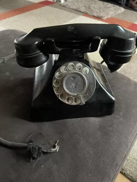 vintage rotary dial telephone