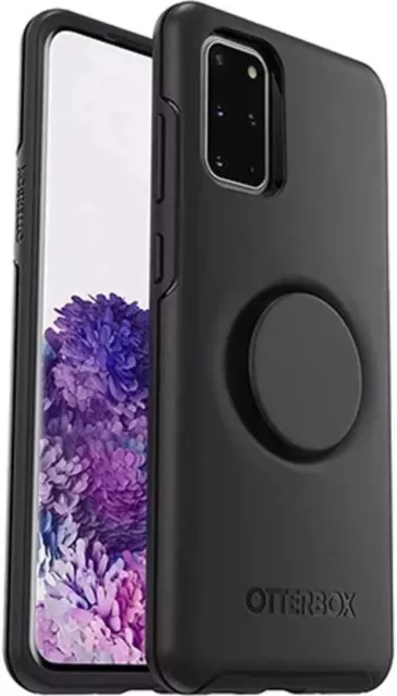 OtterBox + Pop Symmetry Series Case for Samsung Galaxy S20+/ S20+ 5G - Black