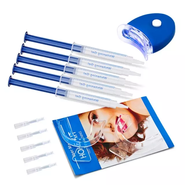 Professional Laser Dental Care with LED Light Teeth Whitening Gel Polish Pen Kit