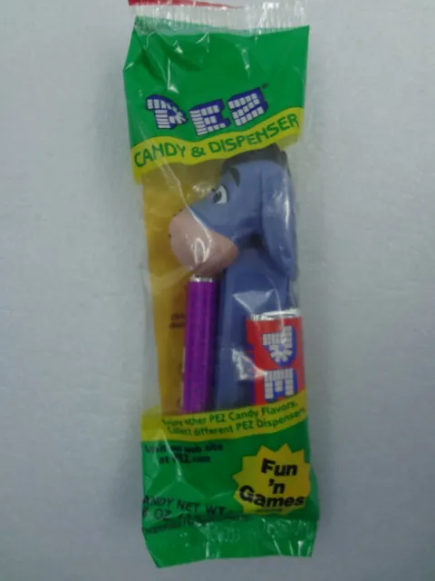PEZ Candy Dispenser Eeyore - NOS in bag
