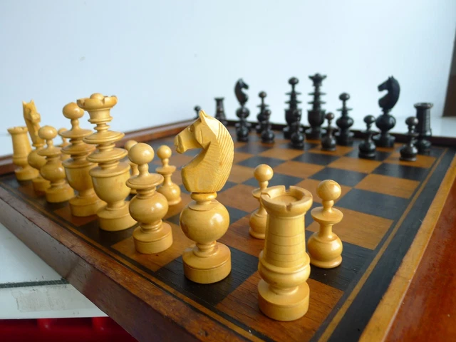 Régence Café de Paris 1900 - Jeu d’échecs - King 90 mm Rare - Catawiki