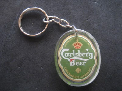 @TOUR DE COU PORTE-CLES AVEC BOUSSOLE BIERE BEER CARLSBERG @ 
