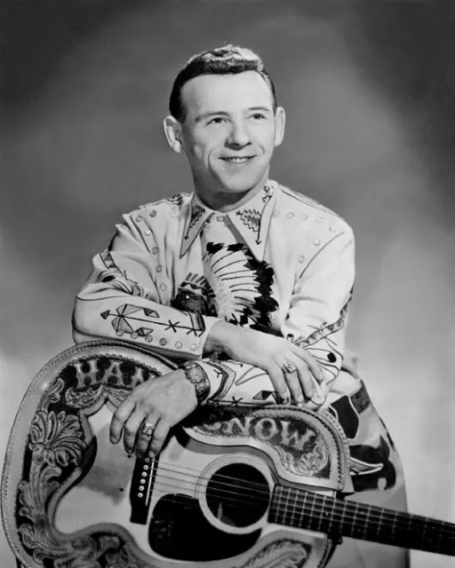 Country Singer HANK SNOW Glossy 8x10 Photo Western Print Honky Tonk Poster