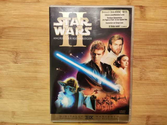 Star Wars Episode II - Angriff der Klonkrieger | 2 DVDs | guter Zustand