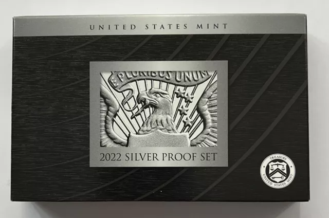 2022-S U.S. Mint Silver Proof Set (OGP & COA) 10 Coins