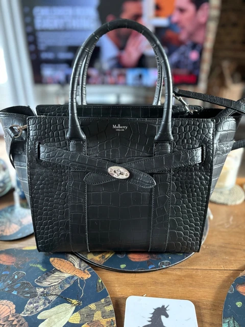 Mulberry crocodile bayswater deals
