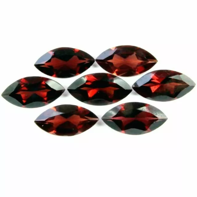 Wholesale Lot 12x6mm Marquise Cut Natural Mozambique Garnet Loose Calibrated Gem