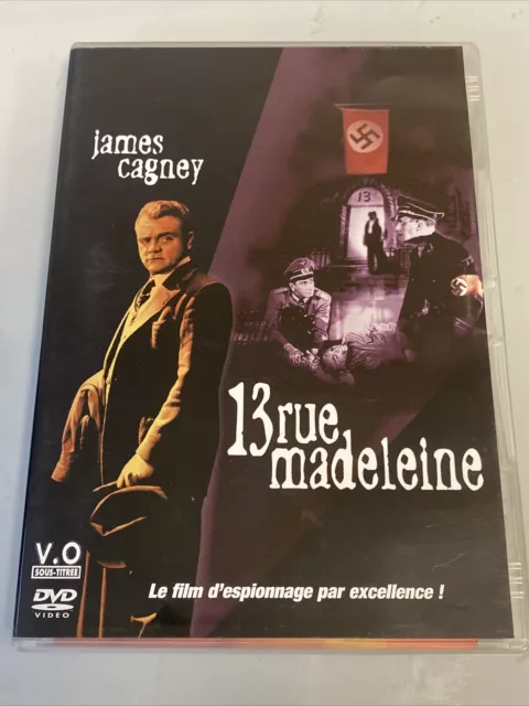 13 Rue Madeleine Dvd James Cagney  Annabella Richard Conte Vost Fox France