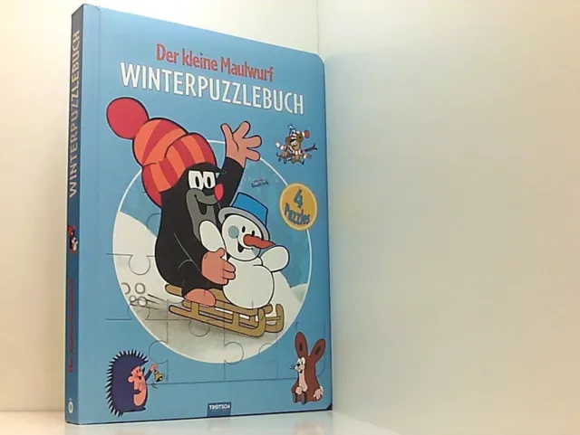 Trötsch Der kleine Maulwurf Winter Puzzlebuch: Beschäftigungsbuch Entdeckerbuch