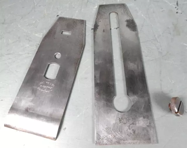 Antique L. Bailey's Dec. 24 1867 Patent 2" No. 5 Iron with Chip Breaker and Bolt