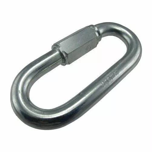 1/2" Zinc Plated Quick Link - Safe Work Load 3,300 lbs