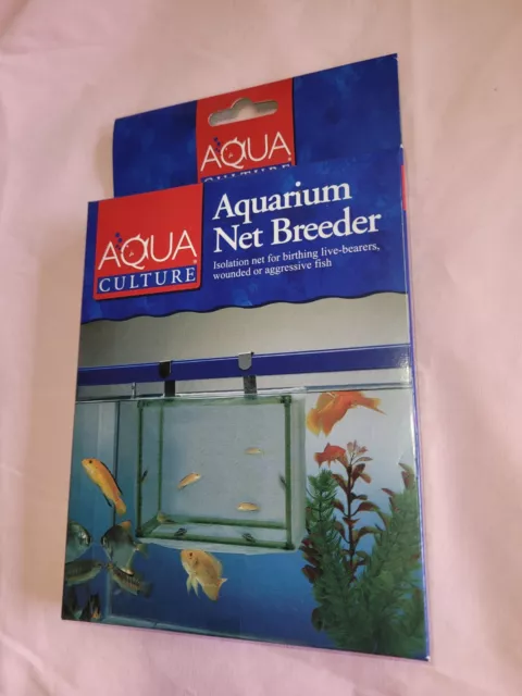 new Aqua Culture Aquarium Net Breeder Isolation Net 909-B Fish Farm