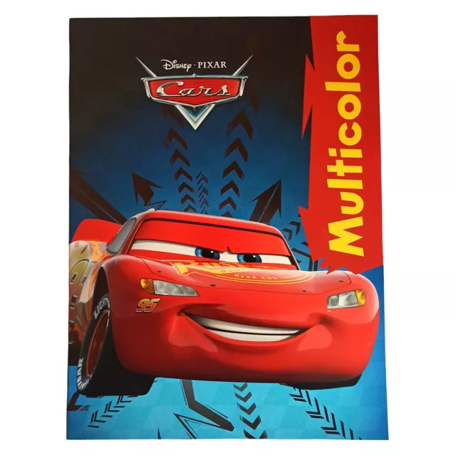 CARS - Disney Ausmalheft DIN A4 Ausmalbuch Malen Heft Kinder Malbuch Lightning M
