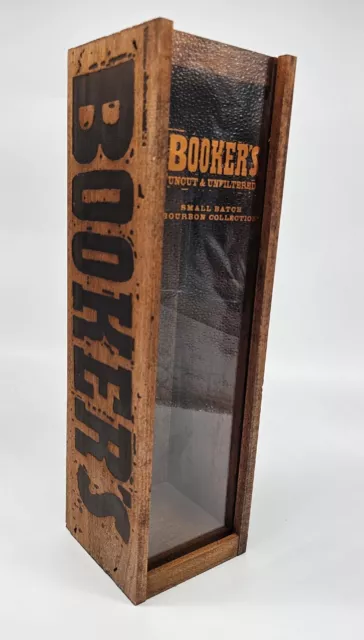 Bookers Booker Joe Wooden Bourbon Whiskey Box No Bottle