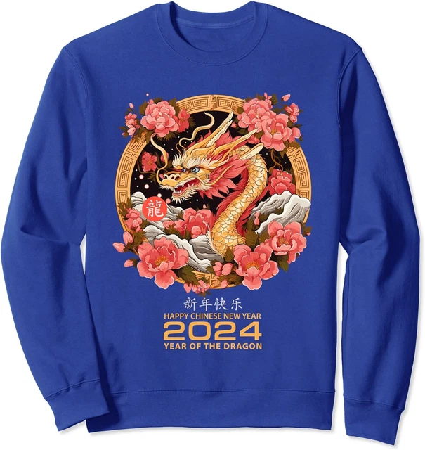 CHINESE LUNAR NEW Year 2025 Christmas Party Gift Unisex Crewneck