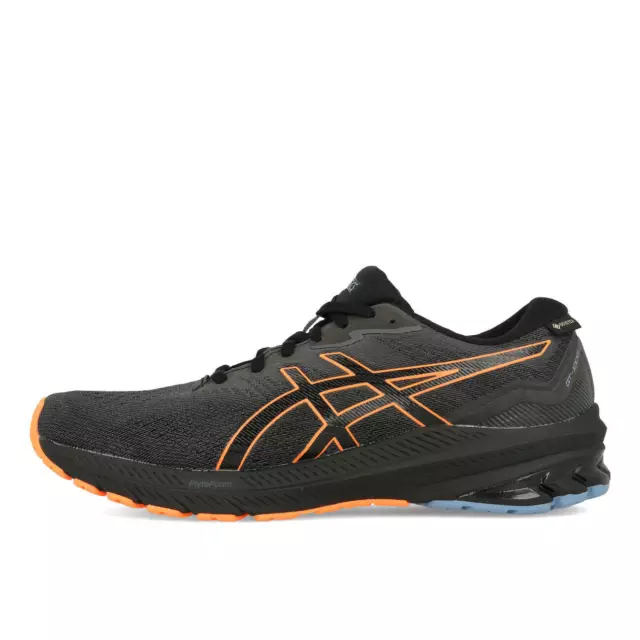 Asics GT-1000 11 GTX Herren Black Shocking Orange Laufschuhe Schwarz Orange