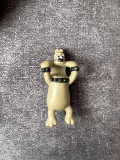 1989 Wallace and Gromit (Wrong Trousers) Vintage Figure. Preston the Bulldog Toy