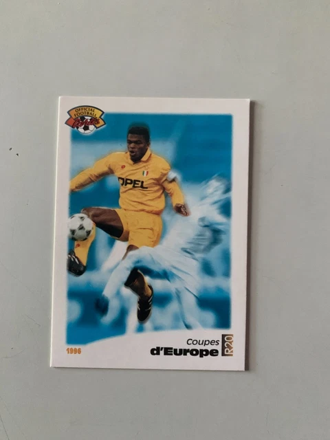 Carte Panini Marcel Desailly AC Milan 1994-1995 #102 - Foot - Préservée