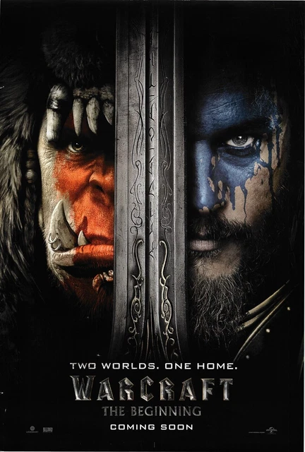 WARCRAFT: THE BEGINNING 2016 Locandina del film Travis Fimmel