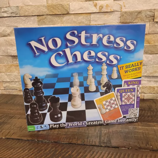 Winning Moves Games Winning Moves No Stress Chess, Natural (1091) for 2  players