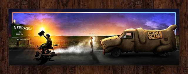 Dumb and Dumber Mutt Cutts Mobile Limited Edition #/40 Art Variant Poster Print