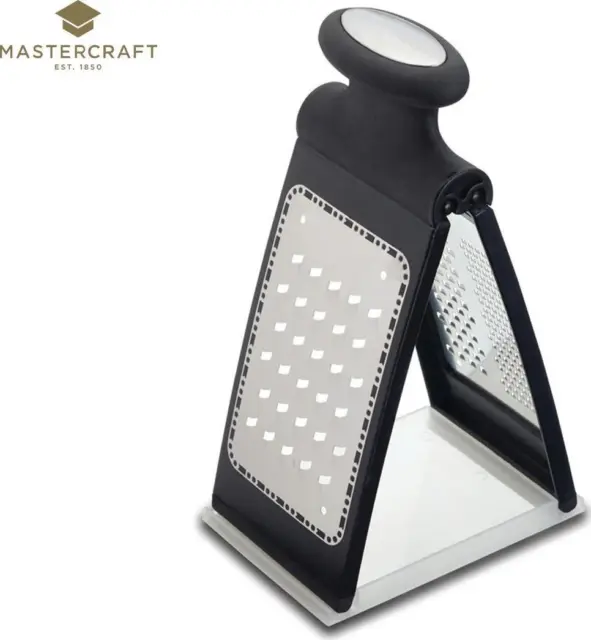 Mastercraft Smart Space Foldable Grater+Non-slip plastic acts as blade protector