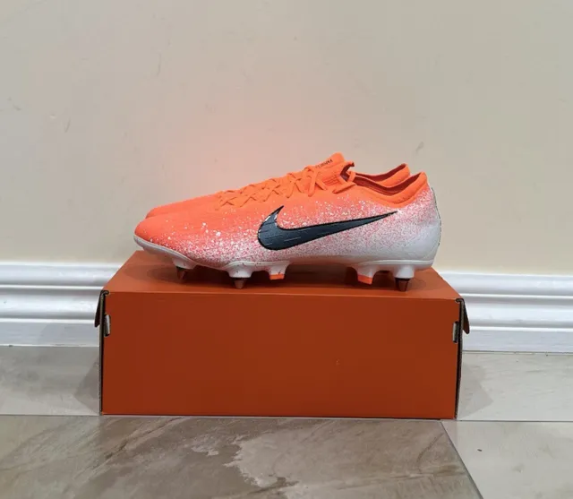 Nike Mercurial Vapor 12 Elite SG Pro Euphoria Soccer Football Boots Size US12 ✅ 3