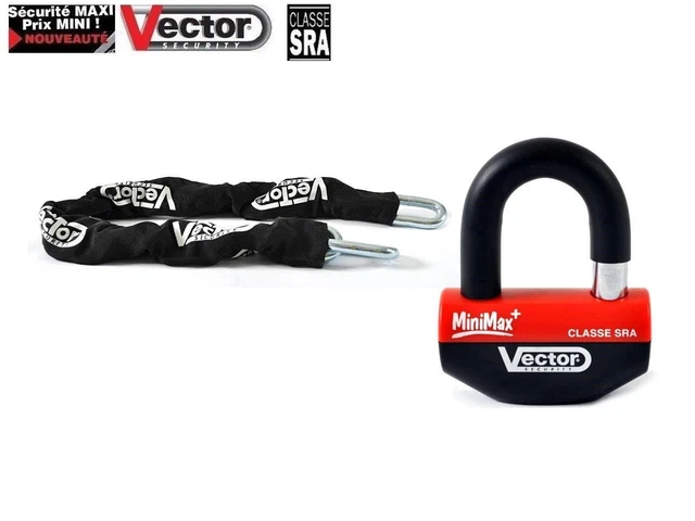 Chaine Antivol 1OO cm Fort et résistant, cadenas de vélo et de moto