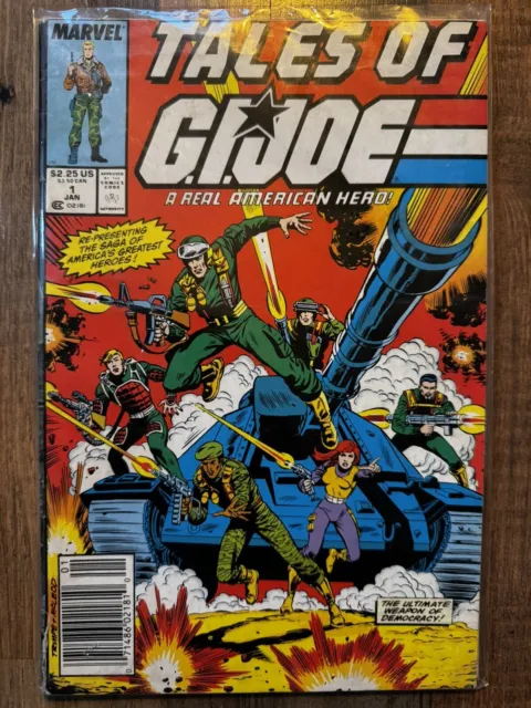 1988 Tales Of Gi Joe Comic Book Marvel Comics Original Gijoe Vintage Retro