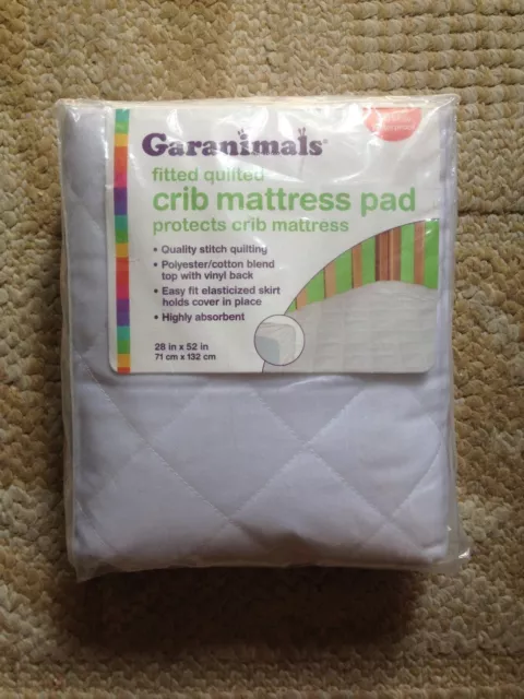 Tapis de matelas matelassé matelassé Garanimals avec jupe enveloppée