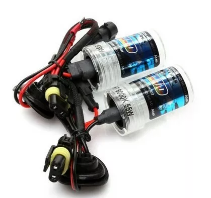 2x Ampoules h1 Xenon 8000K lampe 55W remplacement pour kit hid auto et moto 12V