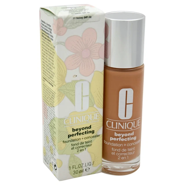 Beyond Perfecting Foundation Plus Concealer - 11 Honey MF-G