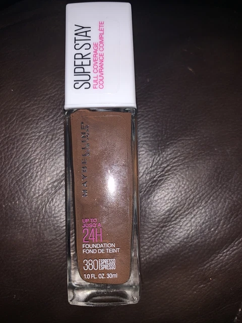 Maybelline Superstay Full Coverage Liquid Foundation #380 Espresso 24HRS