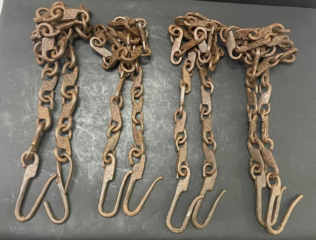 3x Eisen-Ketten Zum Aufhängen (silber) – 40 Cm Lang, Tragkraft 15 Kg, Für Blumentöpfe & Körbe