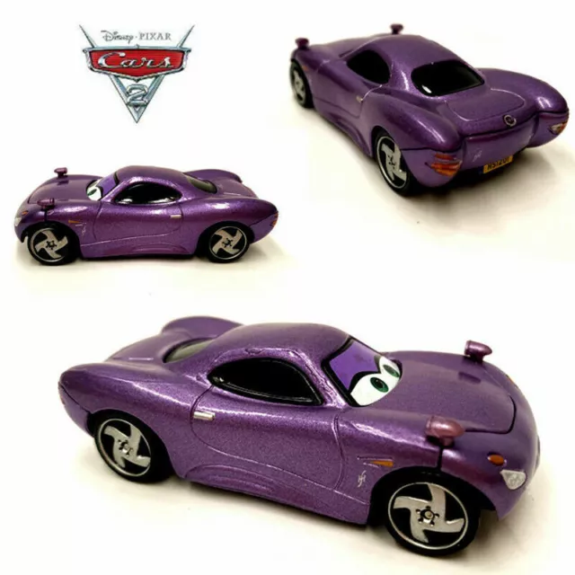 Disney Pixar Cars Purple Holley Shiftwell C-21 Small Car Vehicle Diecast Kid Toy