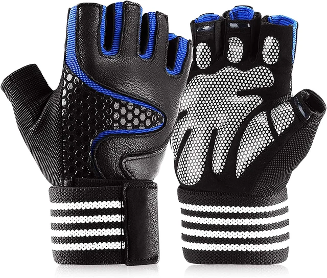 Gant Fitness,Gants De Sport Anti-Dérapant Avec Soutien Au Poignet Pour Levage De