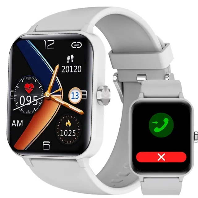 2023 Smart Watch For Men/Women Waterproof Smartwatch Bluetooth iPhone Samsung