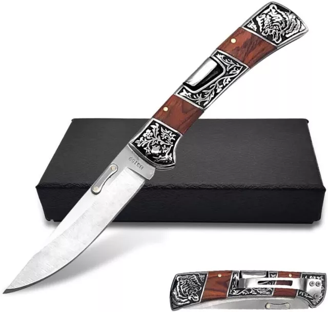 STRIDER Knife 313 Folding knife hunting knife pocket knife Camping Sharp  Blade