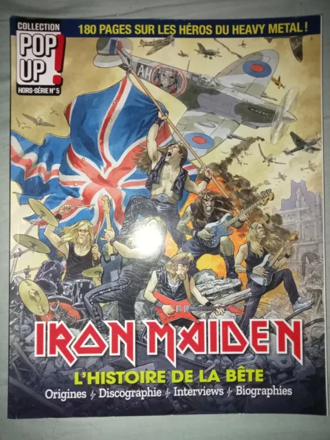 Hard Rock Spécial Iron Maiden Hors Série Magazine Livre Book Pop UP Collection