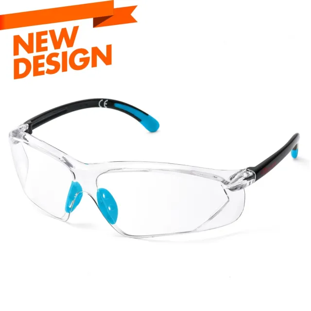 SAFEYEAR Safety Goggles Work Glasses Clear Anti-Scratch Anti-Fog Eye Protection