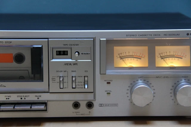 Platine Cassette Yamaha K720 Vintage – Avec Défaut (pièce Détachée Ou Restauration)