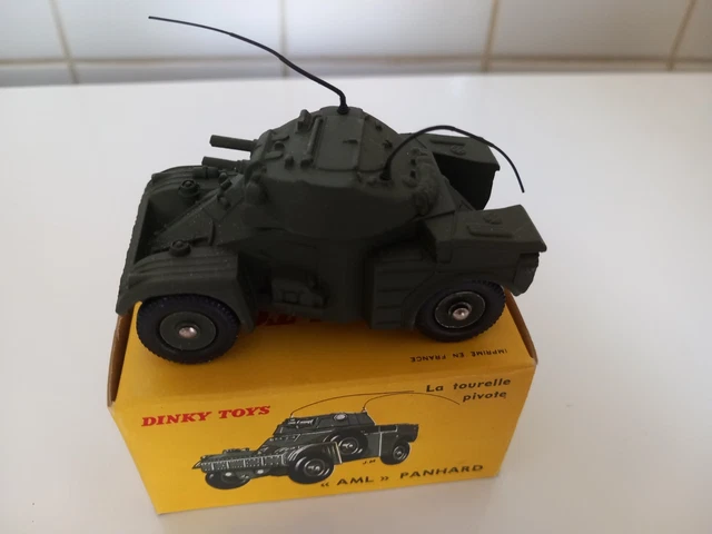 Dinky Toys Junior N°102 Panhard PL 17 – 1/43 – Bleu – Miniature Française Boîte