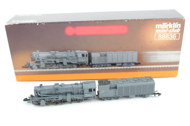 Märklin CM 805/3 Ho Coffret Db Train Marchandises Loco Vapeur 030 3 Wagons Rails 3 Rails Voie M P Image 460826 Grande