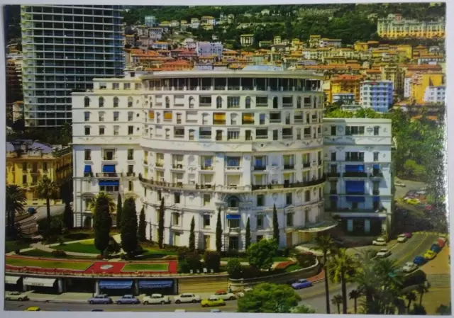 Collectible Vintage Postcard Color Photo Monte Carlo Hotel De Paris