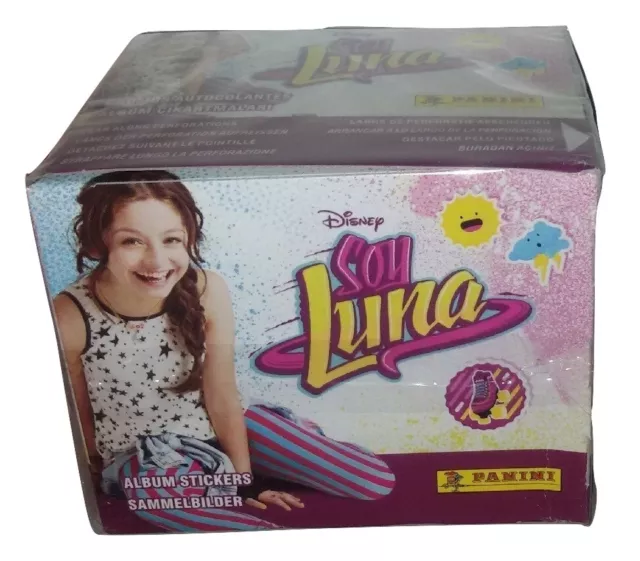 Soy Luna Disney Box 50 Packs Stickers Panini