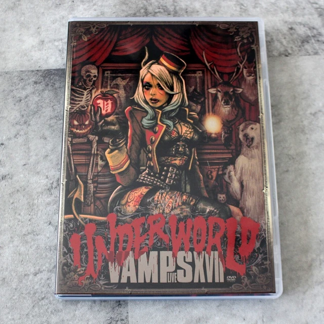 VAMPS LIVE ⅩⅦ UNDERWORLD Goods付BOX DVD VAMPS / VAMPS LIVE 2017 UNDERWORLD【初回限定Goods付BOX
